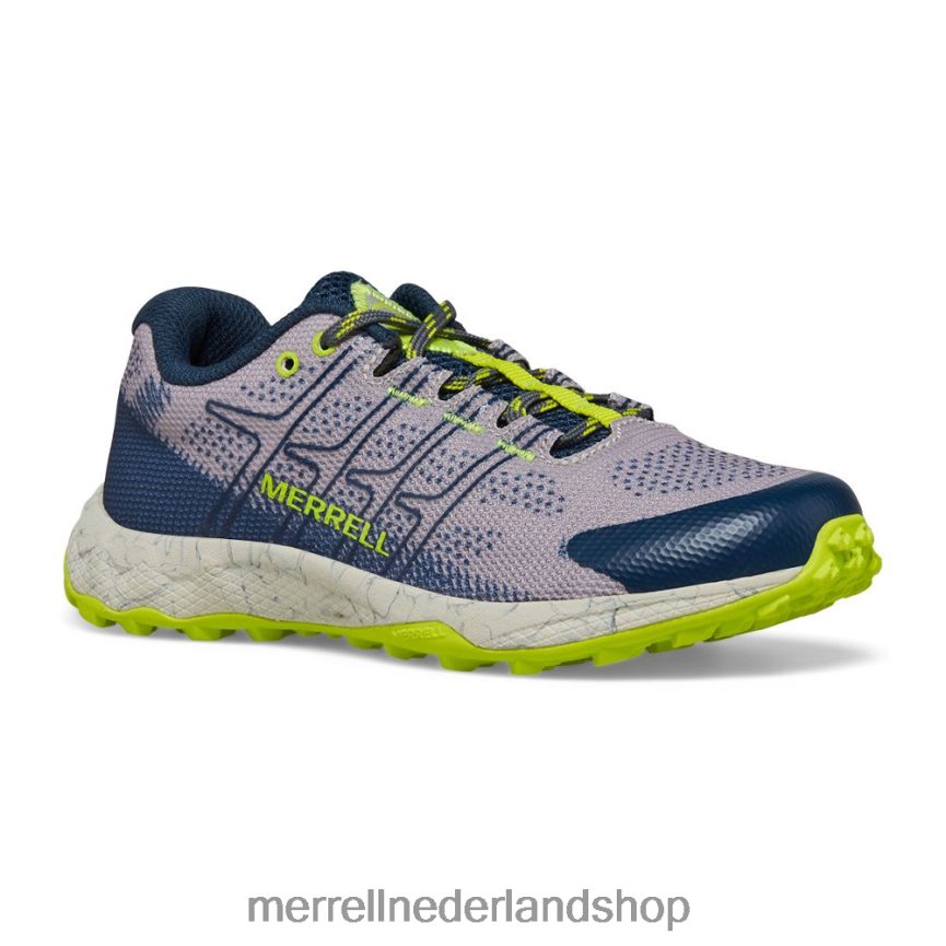Merrell kinderen 4FFP6T1437 moab vlucht laag (mk266770) schoenen grijs/marineblauw/citroen