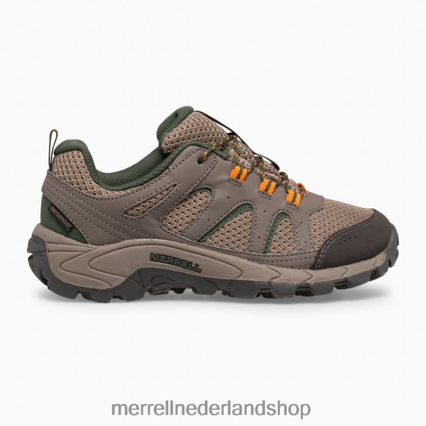 Merrell kinderen 4FFP6T1448 oakcreek lage veter waterdichte sneaker (mk264771) schoenen kei
