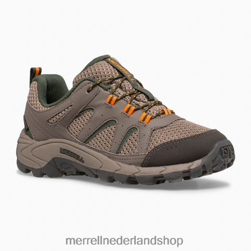 Merrell kinderen 4FFP6T1448 oakcreek lage veter waterdichte sneaker (mk264771) schoenen kei