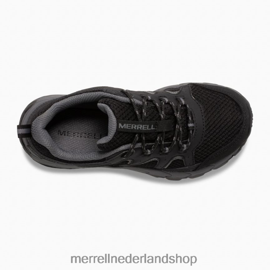 Merrell kinderen 4FFP6T1449 oakcreek lage veter waterdichte sneaker (mk265427) schoenen zwart grijs