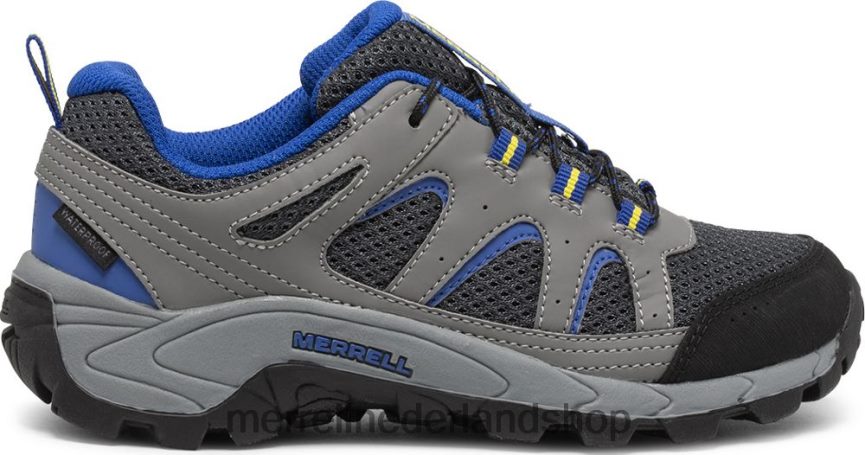 Merrell kinderen 4FFP6T1450 Oakcreek lage veter waterdichte sneaker (mk264770) schoenen houtskool