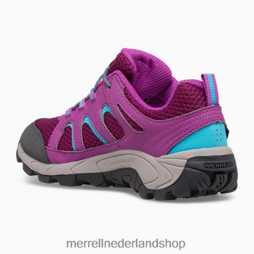 Merrell kinderen 4FFP6T1451 Oakcreek lage veter waterdichte sneaker (mk164772) schoenen paloma/bes