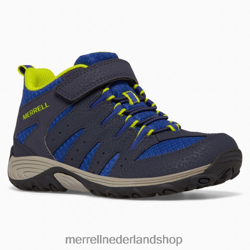 Merrell kinderen 4FFP6T1453 outback midden 2 laars (mk265609) schoenen marine/limoen