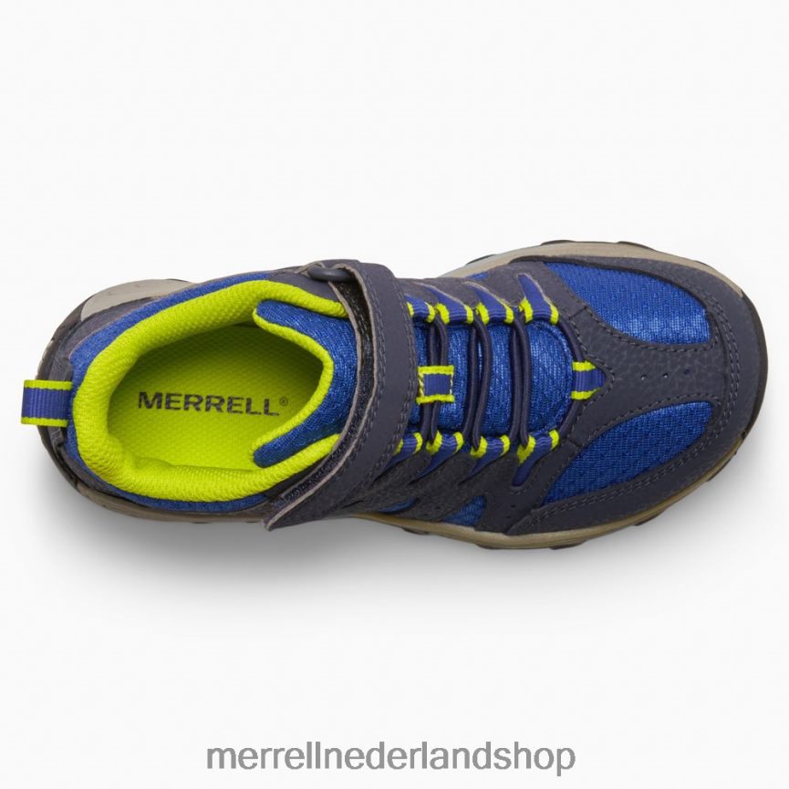 Merrell kinderen 4FFP6T1453 outback midden 2 laars (mk265609) schoenen marine/limoen