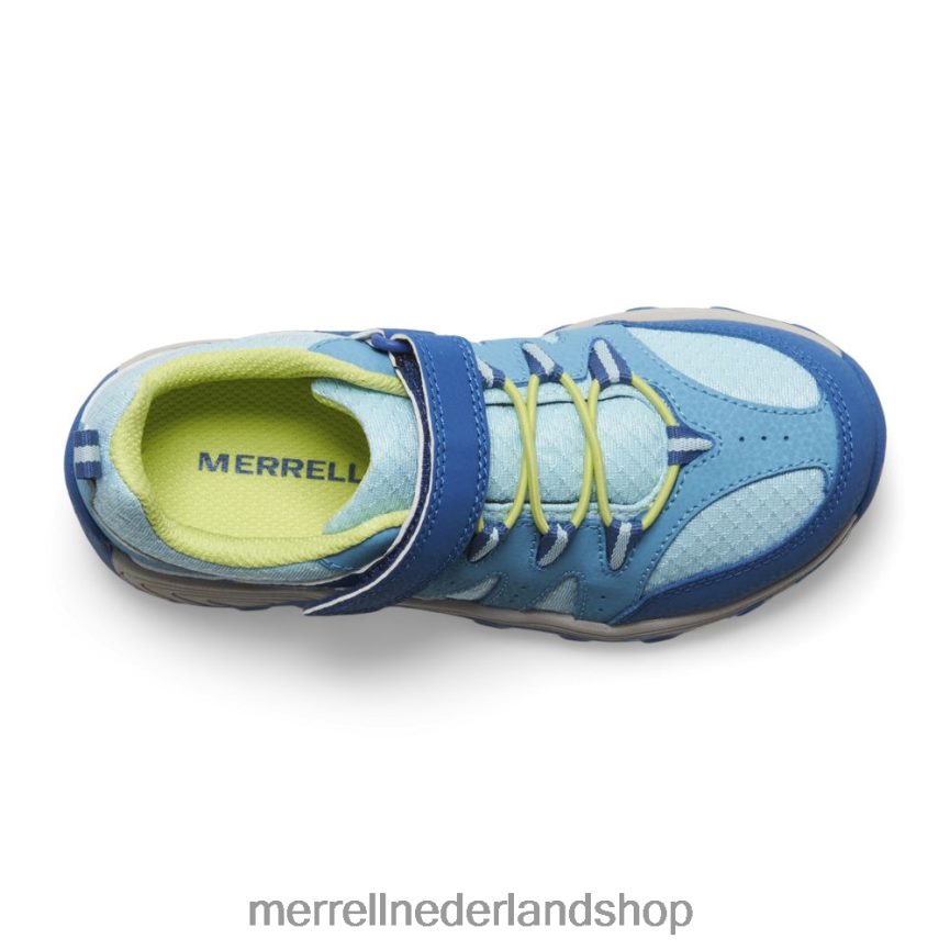 Merrell kinderen 4FFP6T1454 outback lage 2 sneaker (mk166997) schoenen turks/limoen