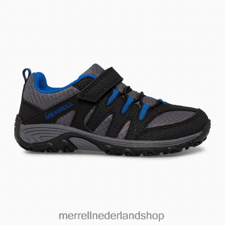 Merrell kinderen 4FFP6T1455 outback lage 2 sneaker (mk265719) schoenen zwart/grijs/koningsblauw