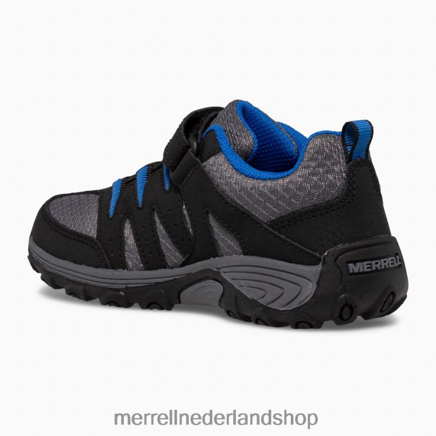 Merrell kinderen 4FFP6T1455 outback lage 2 sneaker (mk265719) schoenen zwart/grijs/koningsblauw