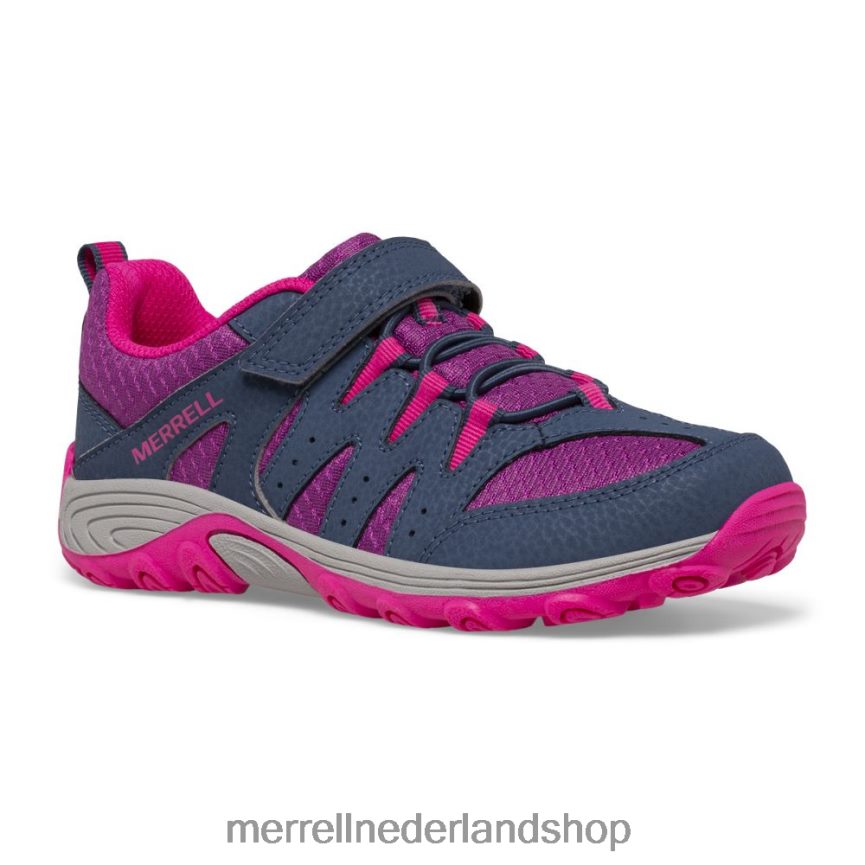 Merrell kinderen 4FFP6T1456 outback lage 2 sneaker (mk165720) schoenen marine/bessen/grijs