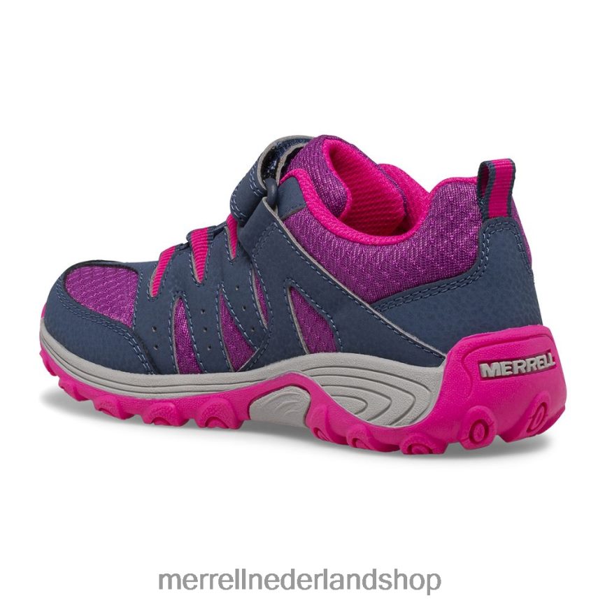 Merrell kinderen 4FFP6T1456 outback lage 2 sneaker (mk165720) schoenen marine/bessen/grijs