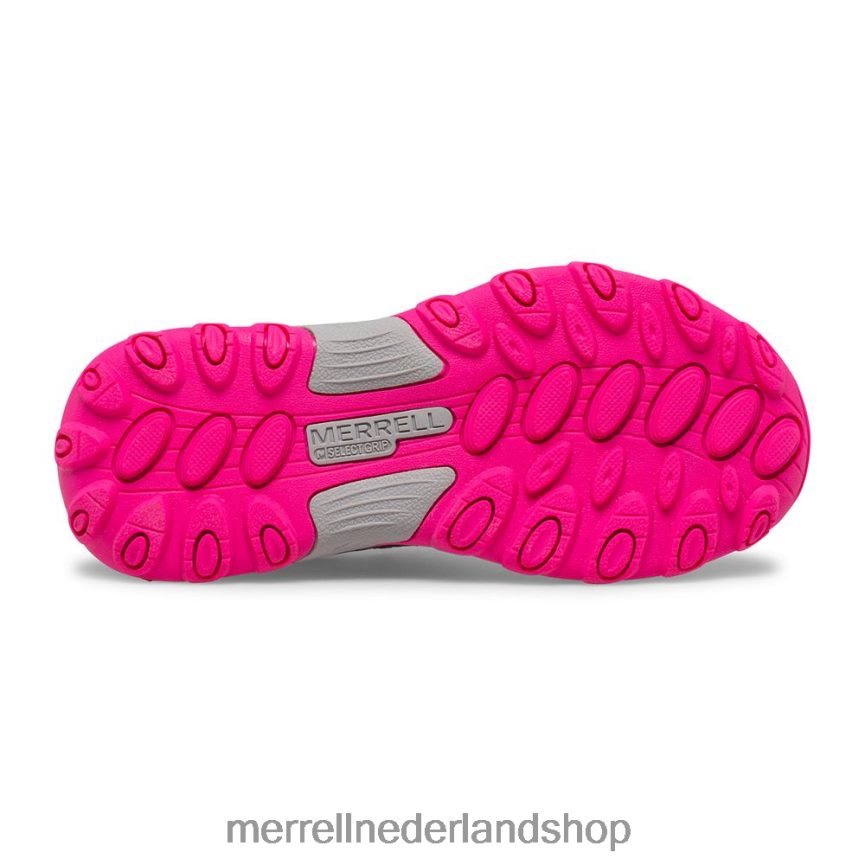 Merrell kinderen 4FFP6T1456 outback lage 2 sneaker (mk165720) schoenen marine/bessen/grijs
