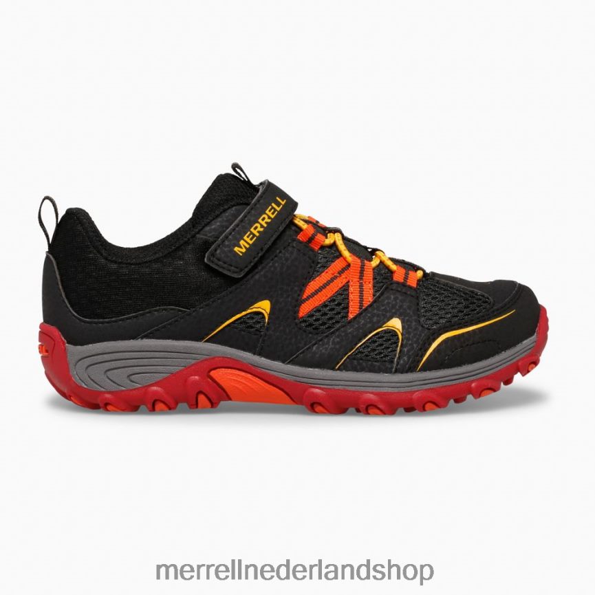 Merrell kinderen 4FFP6T1460 spoorvolgerschoen (mk265717) schoenen zwart/grijs/rood