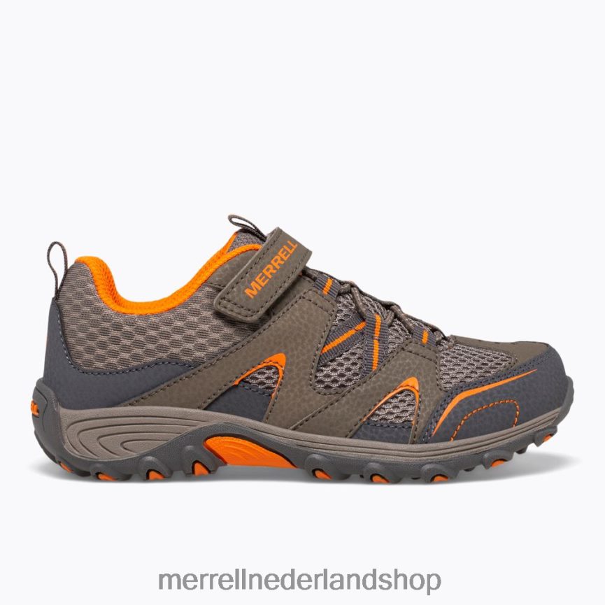 Merrell kinderen 4FFP6T1462 spoorvolgerschoen (my57109) schoenen gunsmoke / oranje