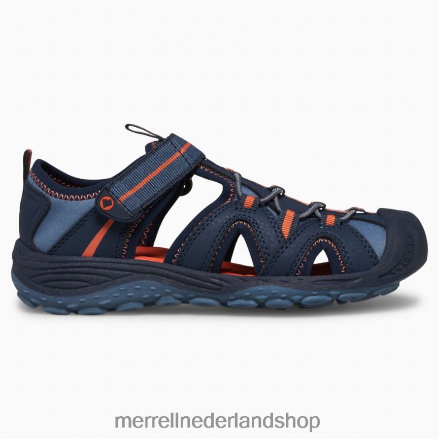 Merrell kinderen 4FFP6T1474 hydro 2 sandaal (mk266972) schoenen marine/oranje