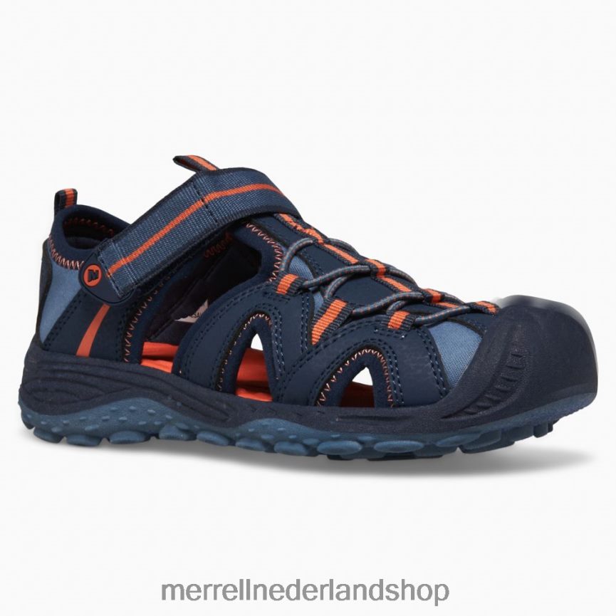 Merrell kinderen 4FFP6T1474 hydro 2 sandaal (mk266972) schoenen marine/oranje