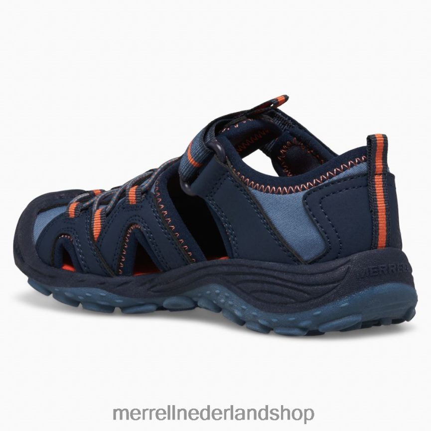 Merrell kinderen 4FFP6T1474 hydro 2 sandaal (mk266972) schoenen marine/oranje