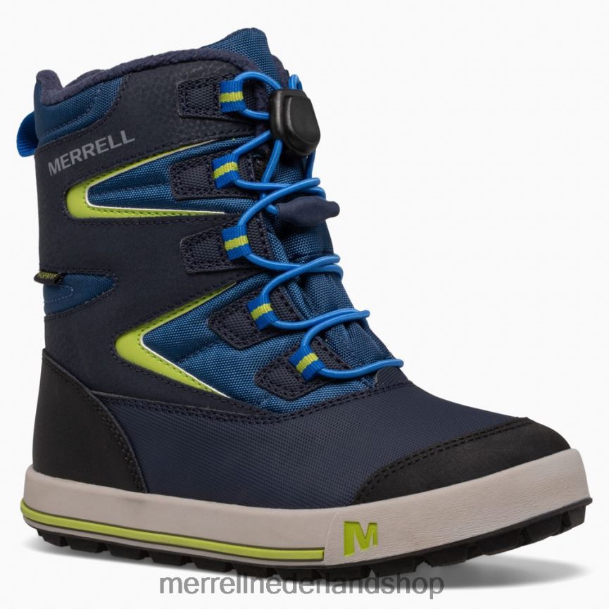 Merrell kinderen 4FFP6T1479 sneeuwbank 3.0 laars (mk266222k) schoenen marine/citroen