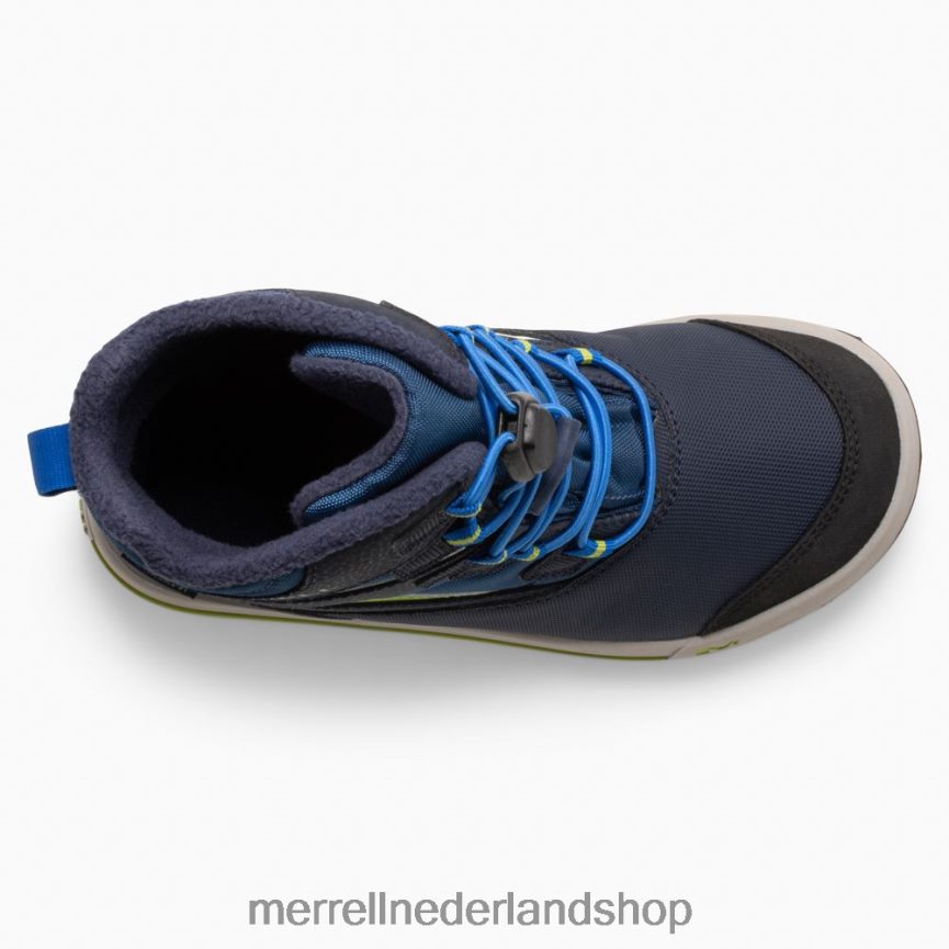 Merrell kinderen 4FFP6T1479 sneeuwbank 3.0 laars (mk266222k) schoenen marine/citroen