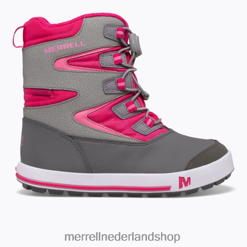 Merrell kinderen 4FFP6T1481 sneeuwbank 3.0 laars (mk165187k) schoenen grijs/bes