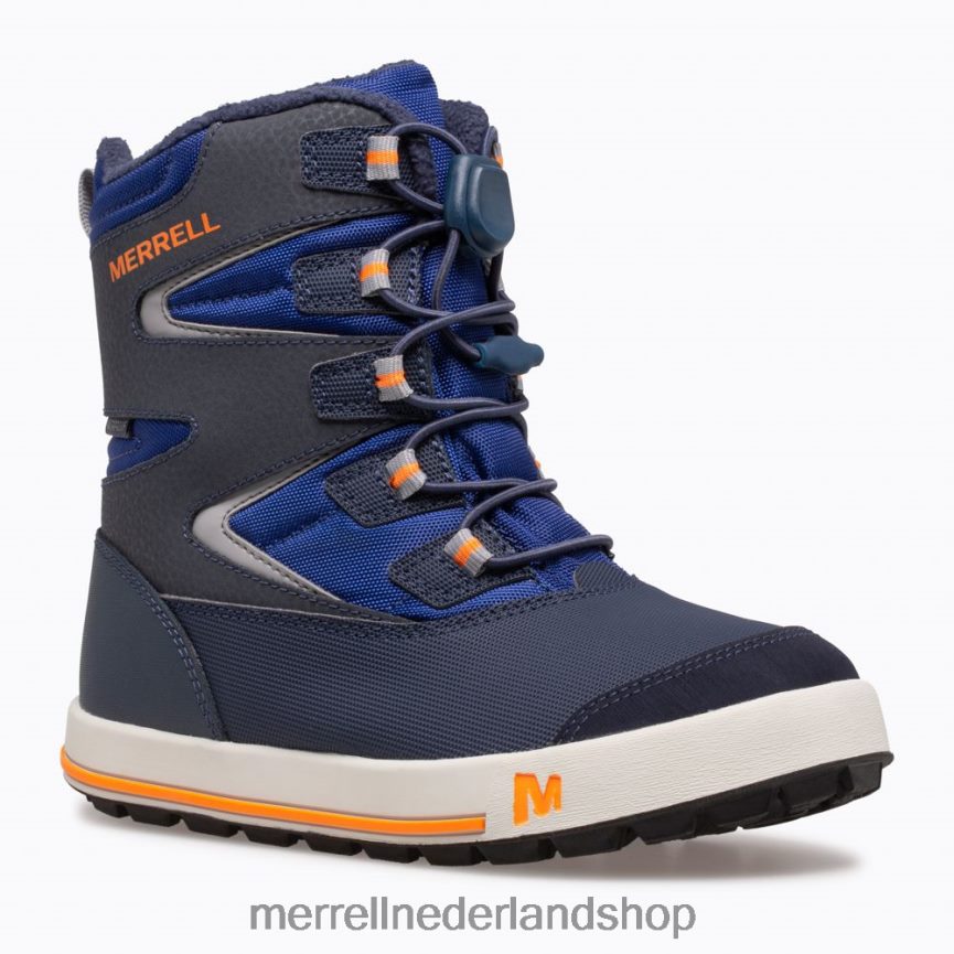 Merrell kinderen 4FFP6T1482 sneeuwbank 3.0 laars (mk265184k) schoenen marine/kobalt/oranje
