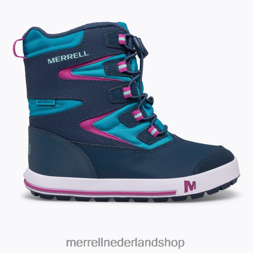 Merrell kinderen 4FFP6T1483 sneeuwbank 3.0 laars (mk165186k) schoenen marine/turkoois