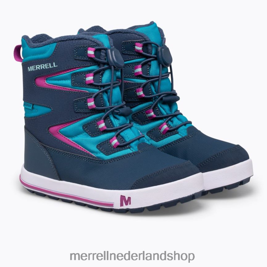 Merrell kinderen 4FFP6T1483 sneeuwbank 3.0 laars (mk165186k) schoenen marine/turkoois