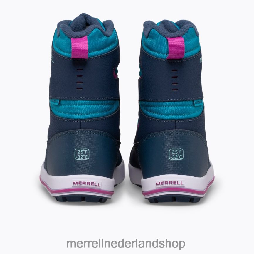 Merrell kinderen 4FFP6T1483 sneeuwbank 3.0 laars (mk165186k) schoenen marine/turkoois