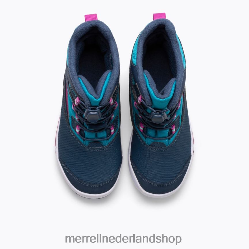 Merrell kinderen 4FFP6T1483 sneeuwbank 3.0 laars (mk165186k) schoenen marine/turkoois