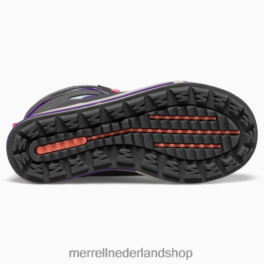 Merrell kinderen 4FFP6T1484 sneeuwbank 3.0 laars (mk166223k) schoenen ultra violet/grijs