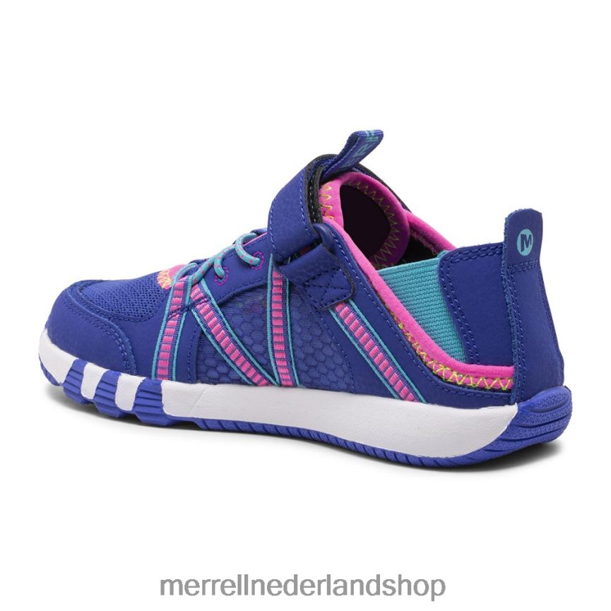 Merrell kinderen 4FFP6T1497 hydro free roam sandaal (mk164951k) schoenen blauw/turkoois