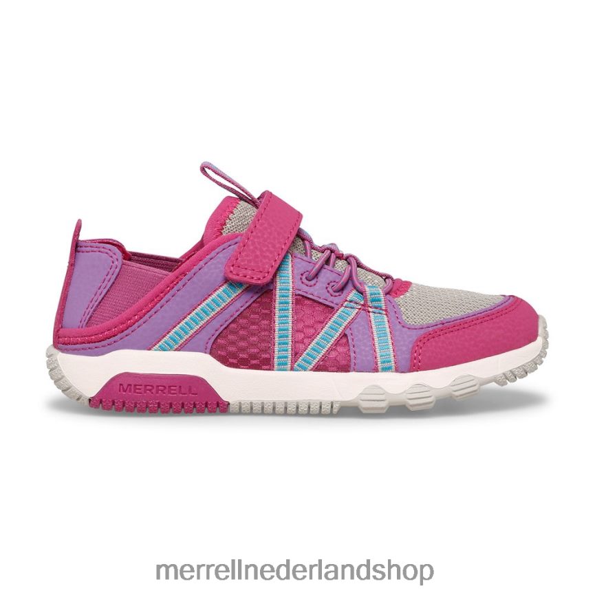 Merrell kinderen 4FFP6T1498 hydro free roam sandaal (mk165669k) schoenen fuchsia/turq