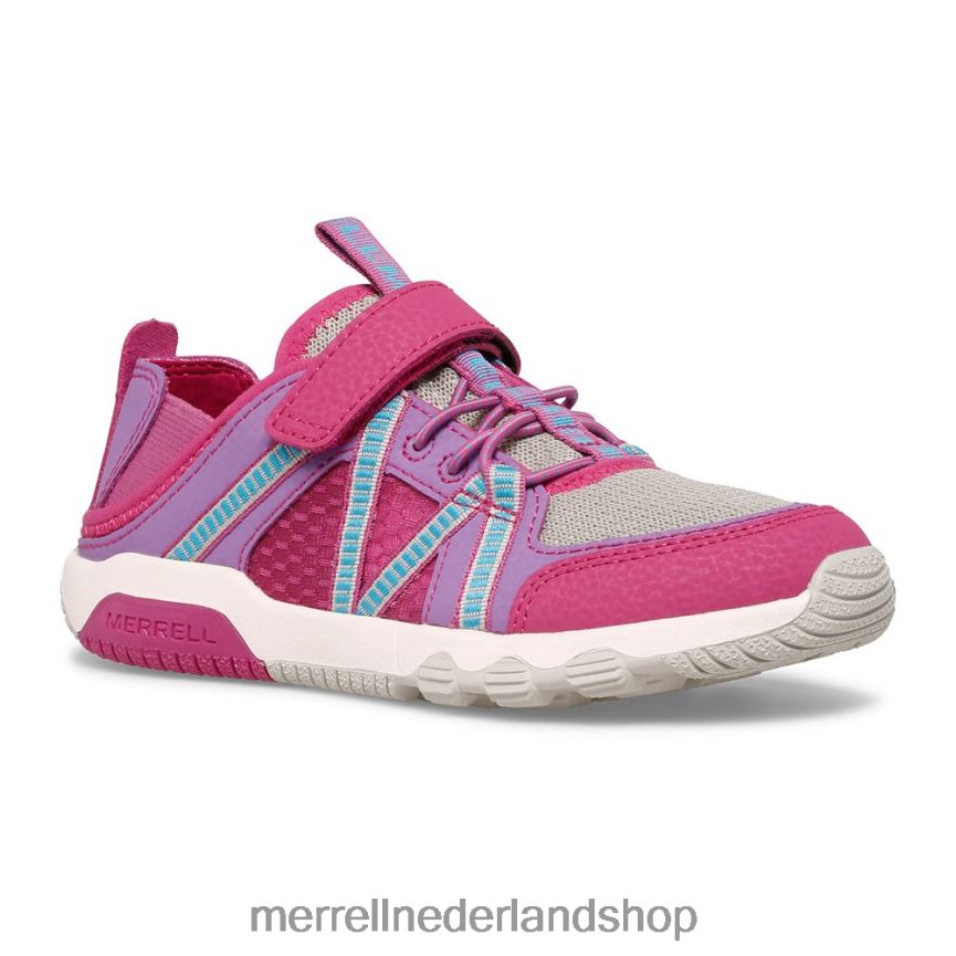 Merrell kinderen 4FFP6T1498 hydro free roam sandaal (mk165669k) schoenen fuchsia/turq