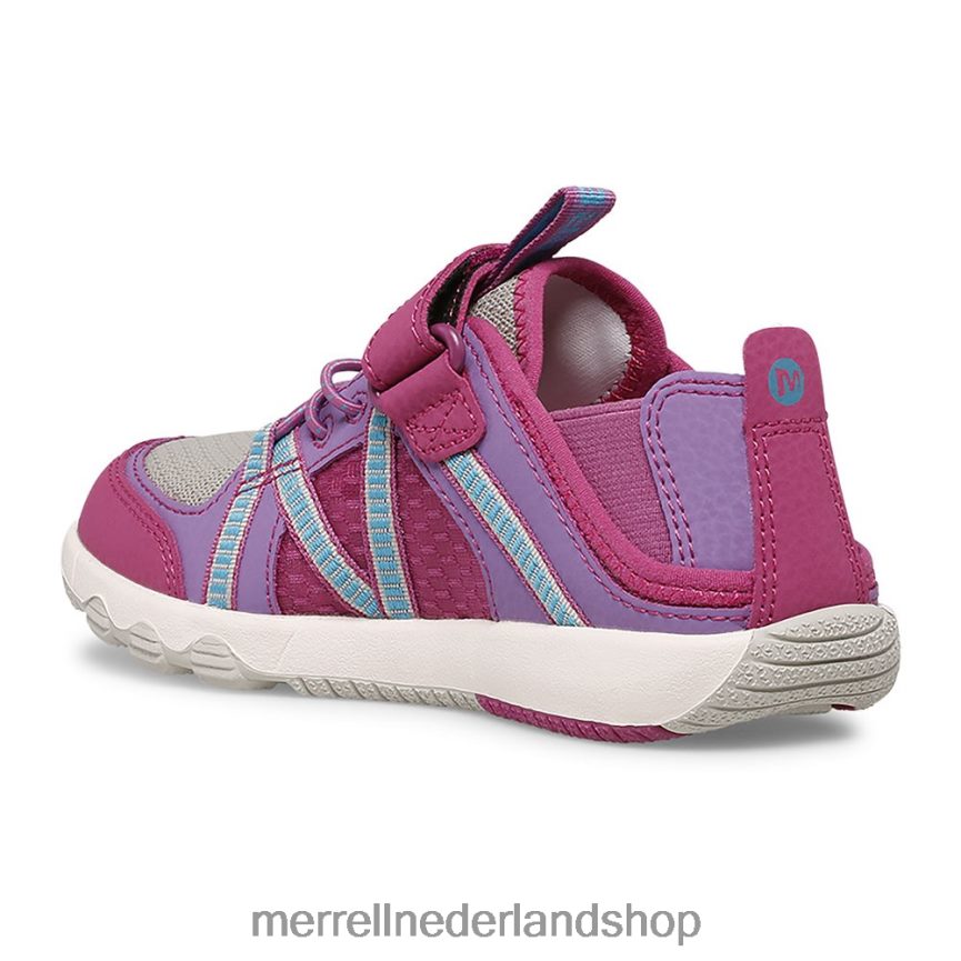 Merrell kinderen 4FFP6T1498 hydro free roam sandaal (mk165669k) schoenen fuchsia/turq