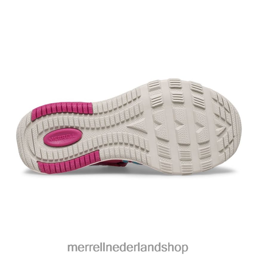 Merrell kinderen 4FFP6T1498 hydro free roam sandaal (mk165669k) schoenen fuchsia/turq