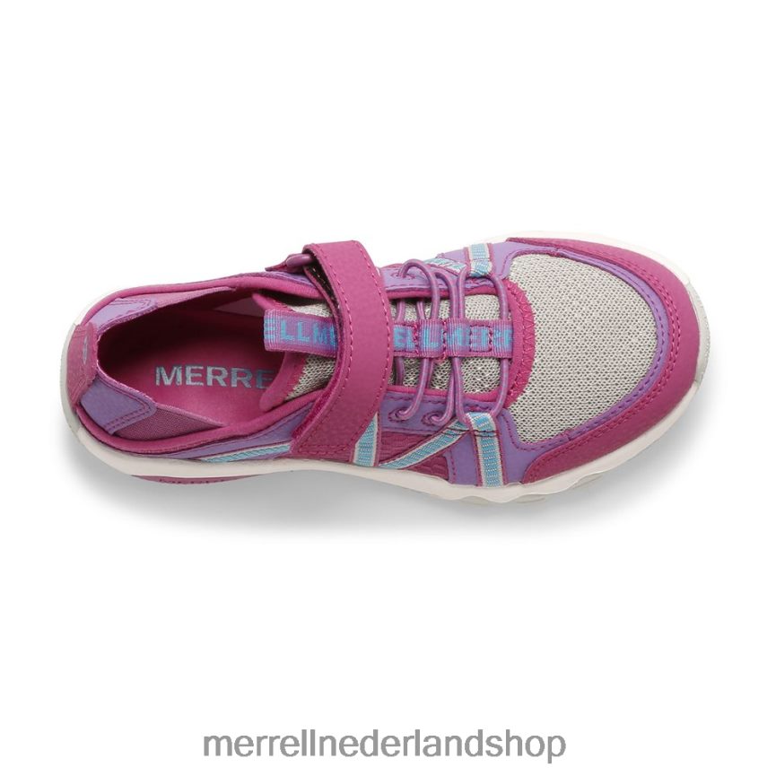 Merrell kinderen 4FFP6T1498 hydro free roam sandaal (mk165669k) schoenen fuchsia/turq