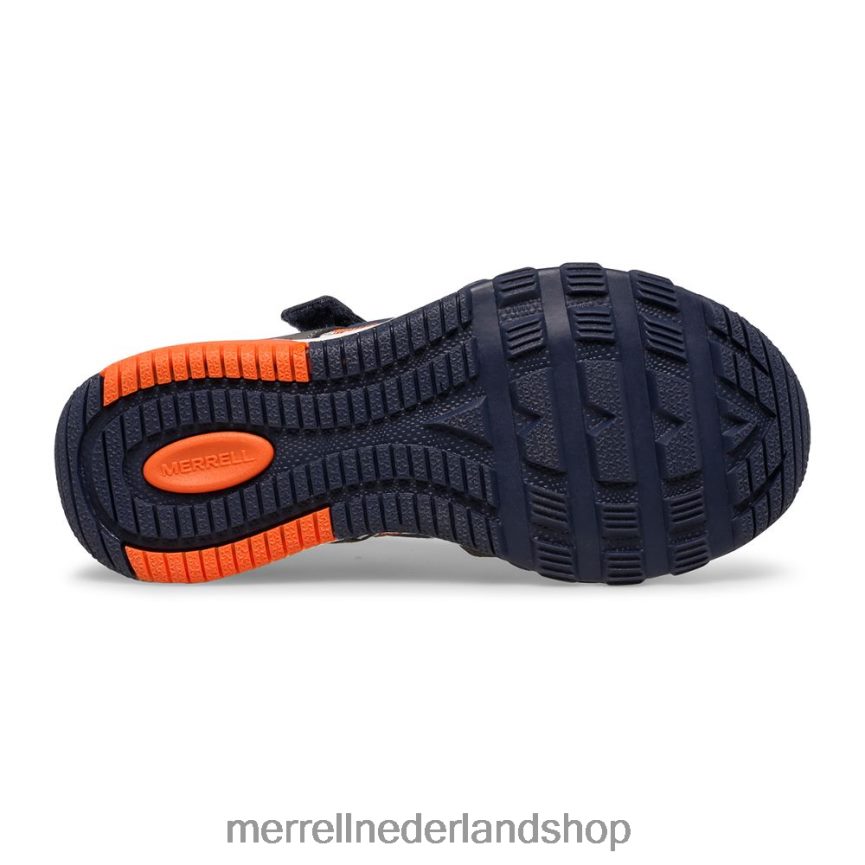 Merrell kinderen 4FFP6T1503 hydro free roam chroma monarch sandaal (mk265855k) schoenen grijs/marineblauw