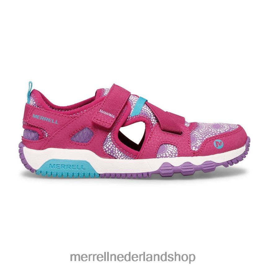 Merrell kinderen 4FFP6T1504 hydro free roam chroma monarch sandaal (mk165857k) schoenen fuchsia