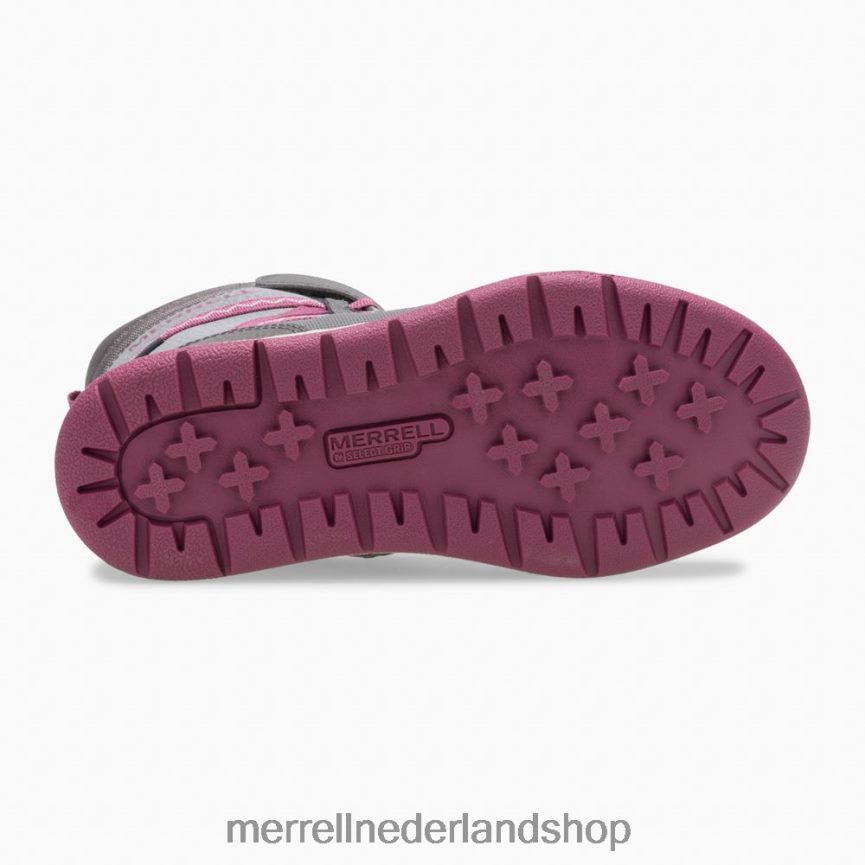 Merrell kinderen 4FFP6T1506 snowcrush 2.0 waterdichte laars (mk163129k) schoenen grijs/bes