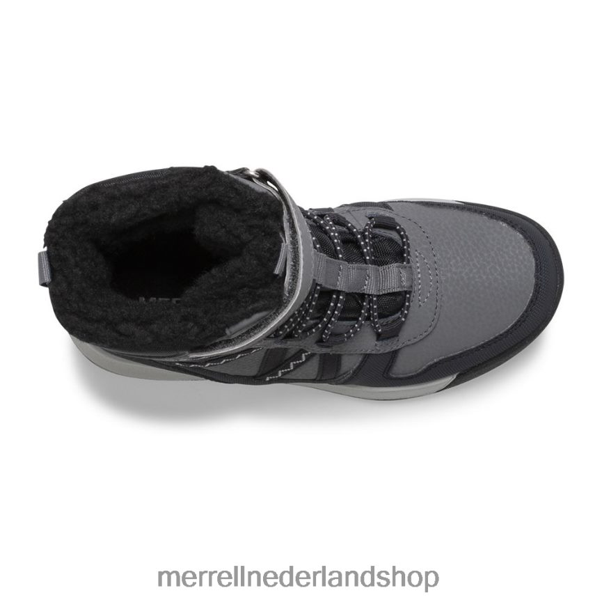 Merrell kinderen 4FFP6T1507 snowcrush 2.0 waterdichte laars (mk263125k) schoenen zwart grijs