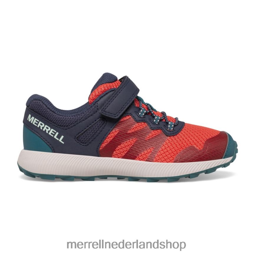 Merrell kinderen 4FFP6T786 nova 2 sneaker (mk166240) schoenen marine/koraal