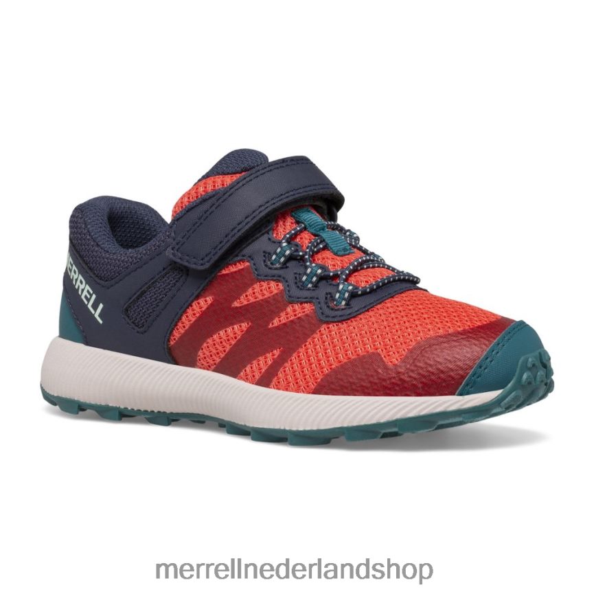 Merrell kinderen 4FFP6T786 nova 2 sneaker (mk166240) schoenen marine/koraal