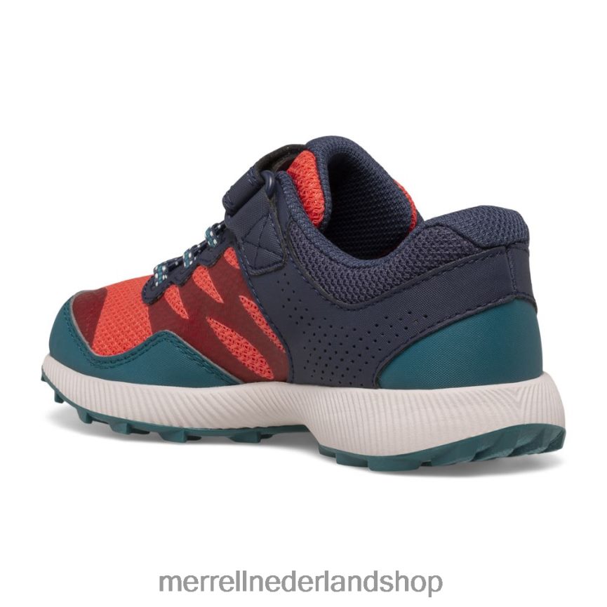 Merrell kinderen 4FFP6T786 nova 2 sneaker (mk166240) schoenen marine/koraal