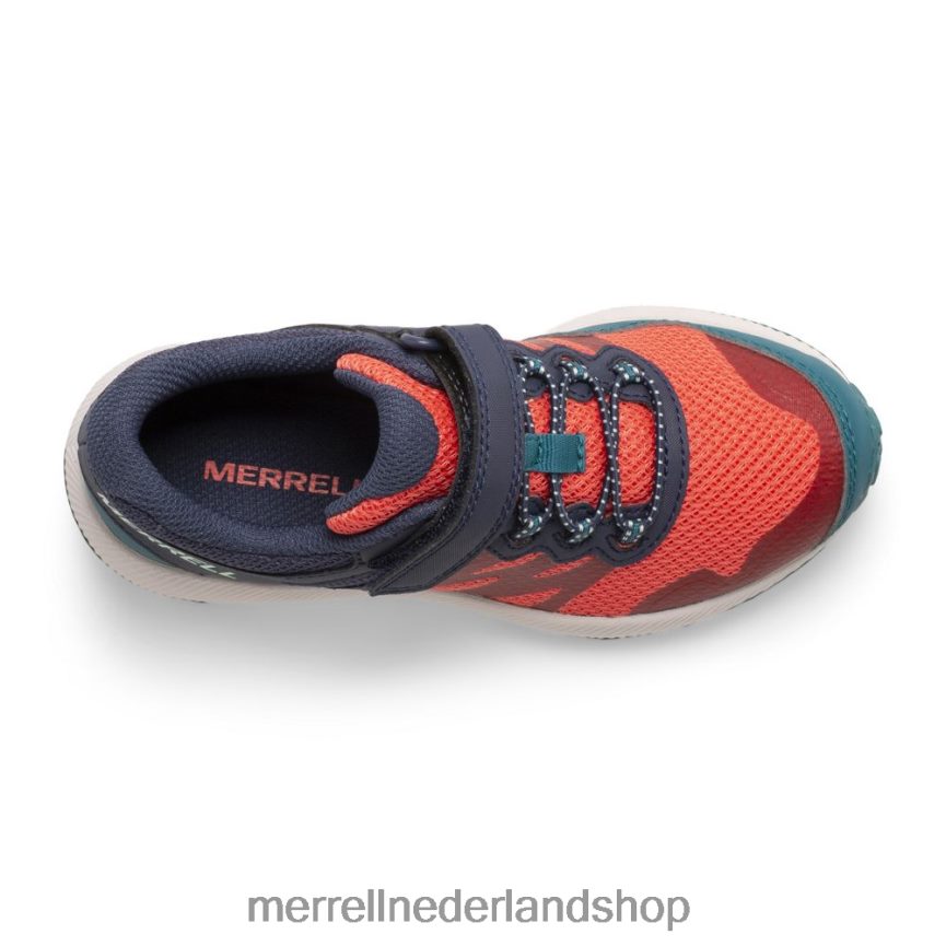 Merrell kinderen 4FFP6T786 nova 2 sneaker (mk166240) schoenen marine/koraal