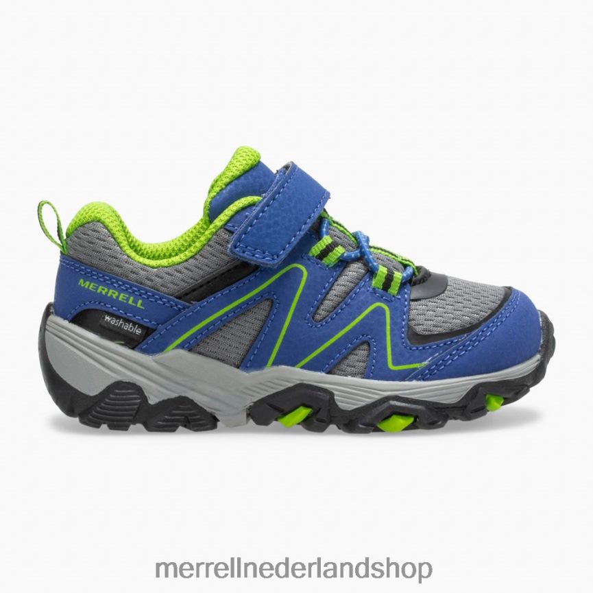 Merrell kinderen 4FFP6T1347 trailquest jr. (ml262791) schoenen blauw groen