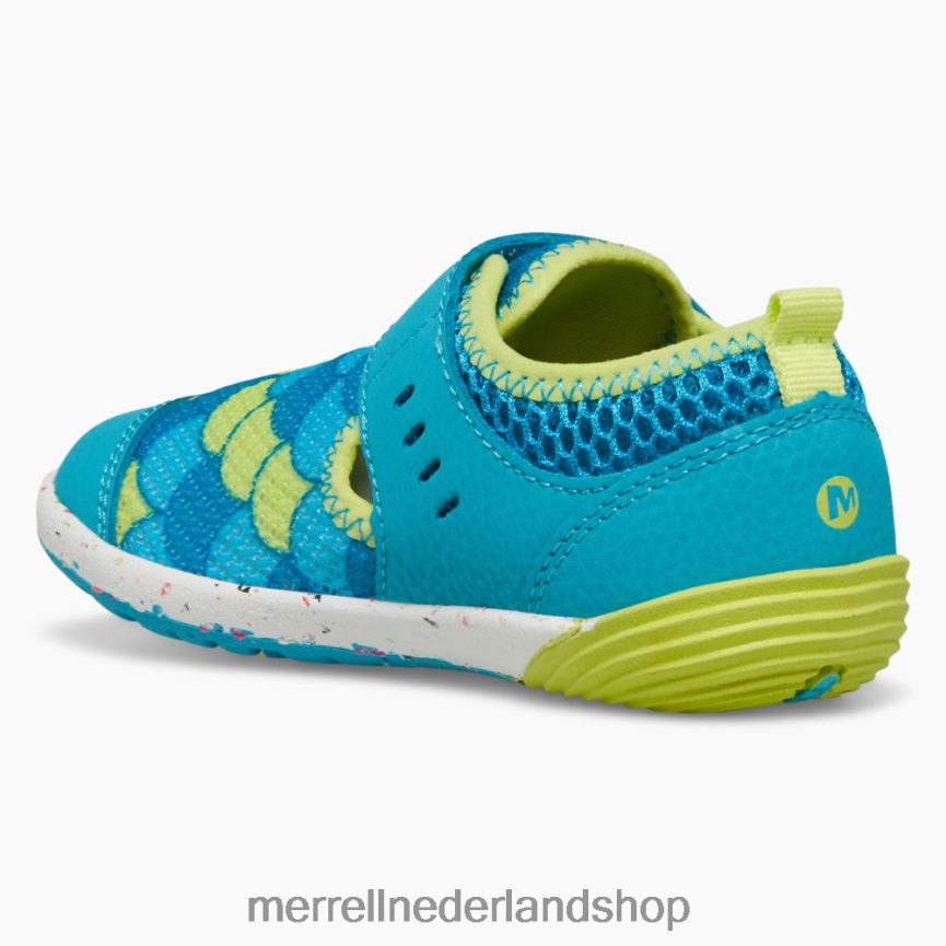 Merrell kinderen 4FFP6T1394 blote stappen h2o sneaker (ml166803) schoenen turkoois/limoen