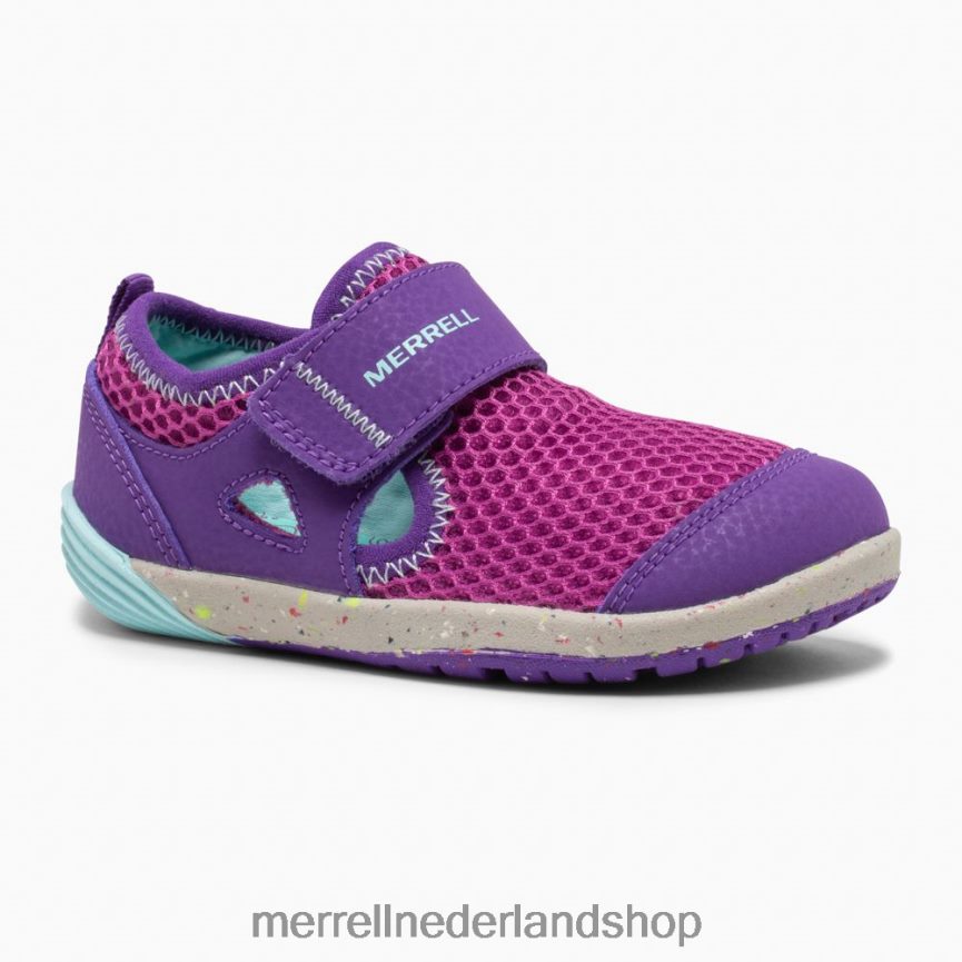 Merrell kinderen 4FFP6T1395 bare steps h2o sneaker (ml164494) schoenen paars/turkoois