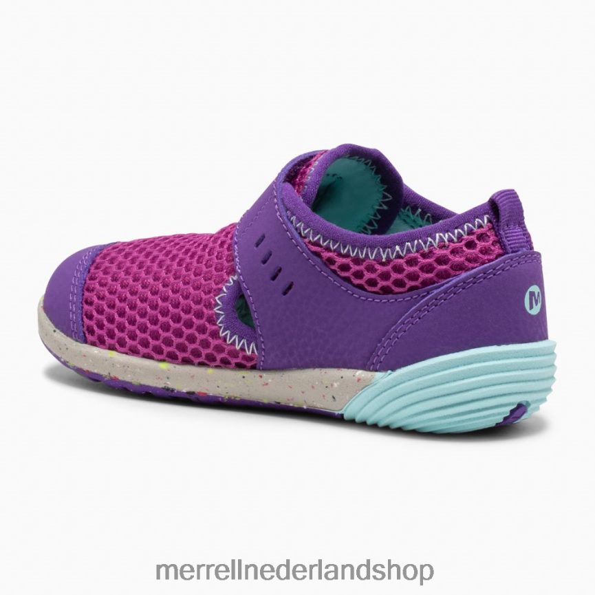 Merrell kinderen 4FFP6T1395 bare steps h2o sneaker (ml164494) schoenen paars/turkoois