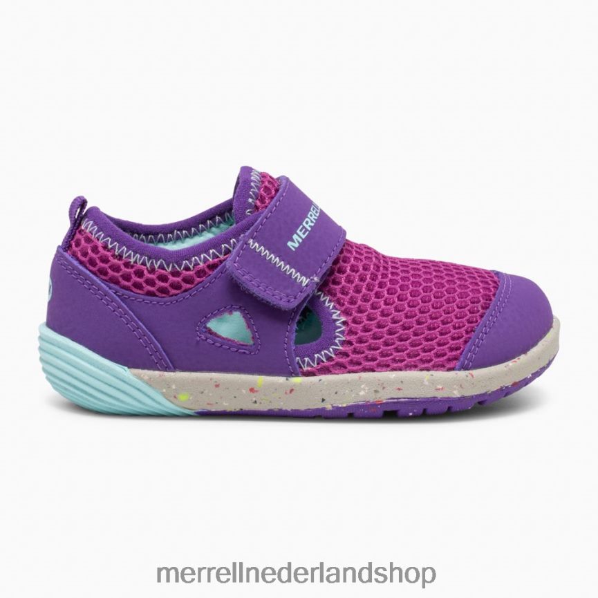Merrell kinderen 4FFP6T1395 bare steps h2o sneaker (ml164494) schoenen paars/turkoois