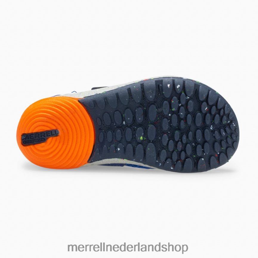 Merrell kinderen 4FFP6T1396 blote stappen h2o sneaker (ml260875) schoenen blauw/oranje