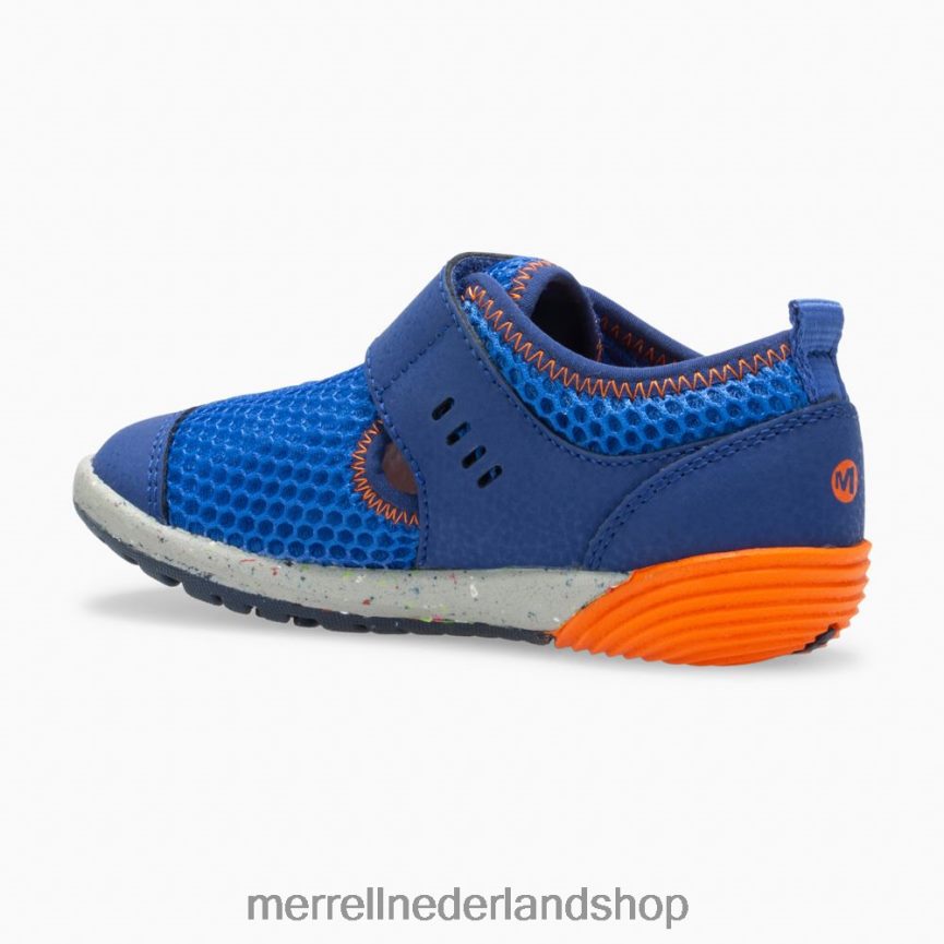 Merrell kinderen 4FFP6T1396 blote stappen h2o sneaker (ml260875) schoenen blauw/oranje