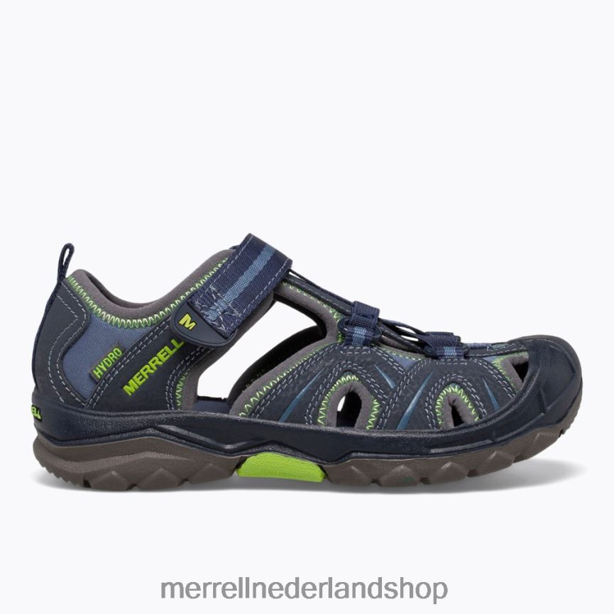 Merrell kinderen 4FFP6T1408 hydro sandaal (mc53375) schoenen marine / groen